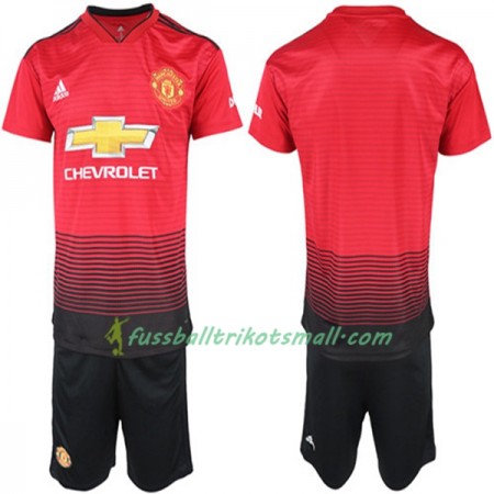 Fußballtrikots Manchester United Kinder 2018-2019 Kurzarm Heimtrikotsatz kaufen